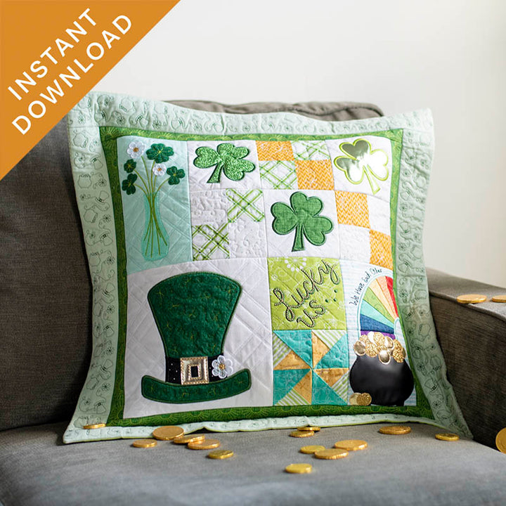 Lucky Us 22 x 22" Pillow