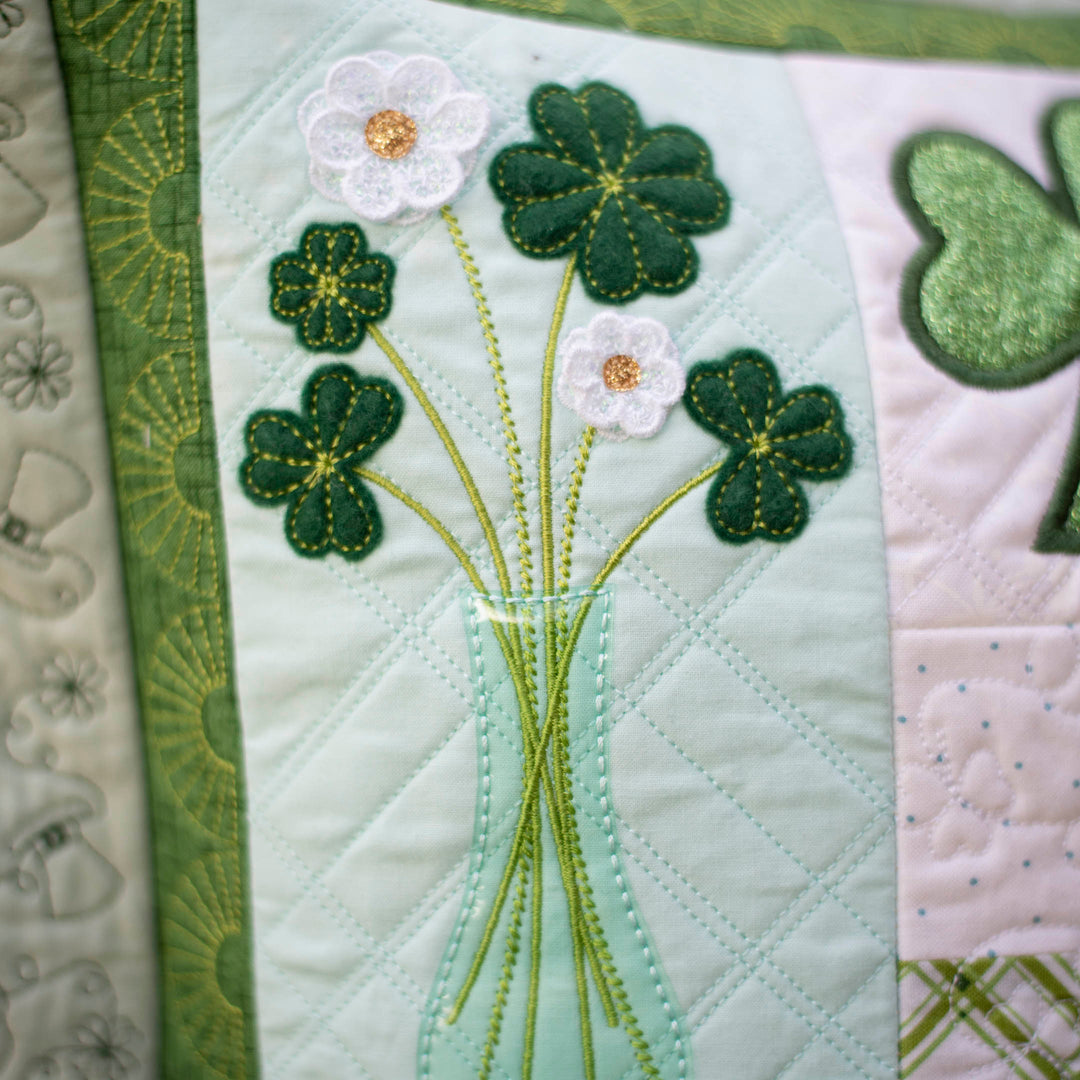 Lucky Us 22 x 22" Pillow (Digital Download)