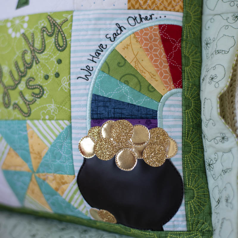 Lucky Us 22 x 22" Pillow