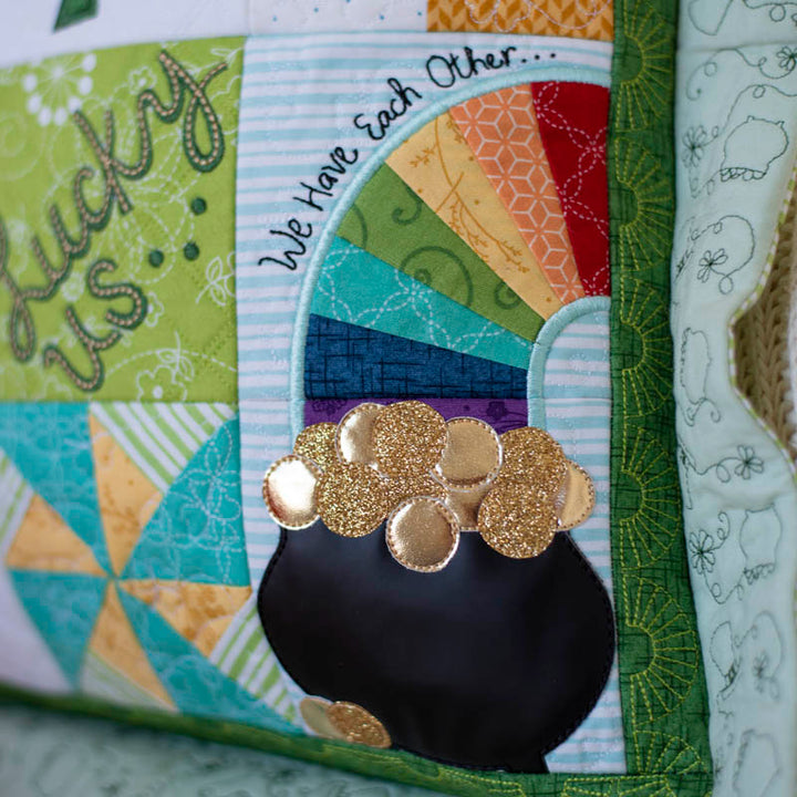 Lucky Us 22 x 22" Pillow