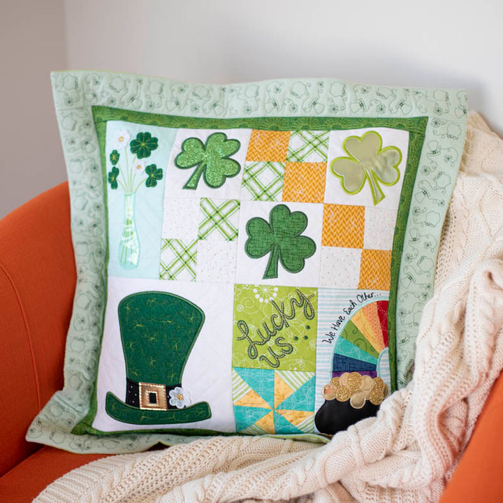Lucky Us 22 x 22" Pillow