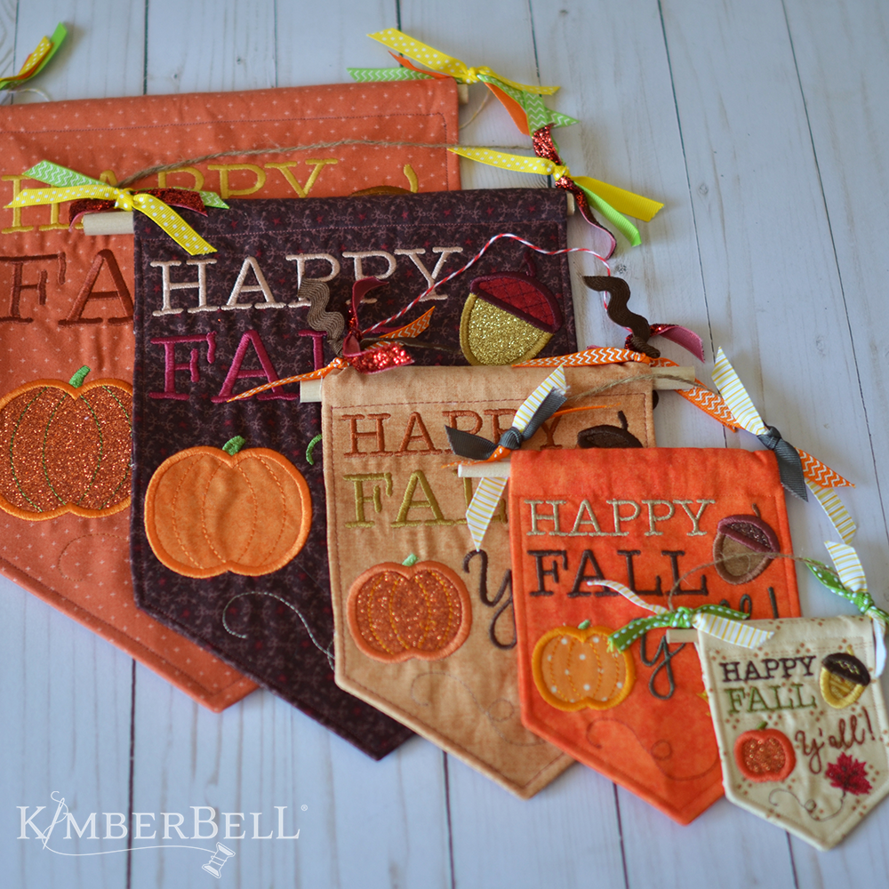 Pennants & Banners: Happy Fall Y'all