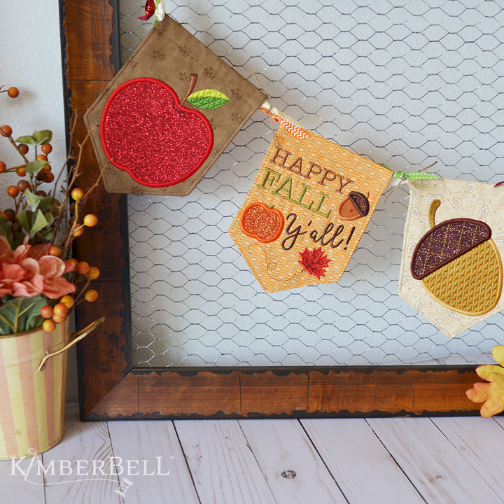 Pennants & Banners: Happy Fall Y'all