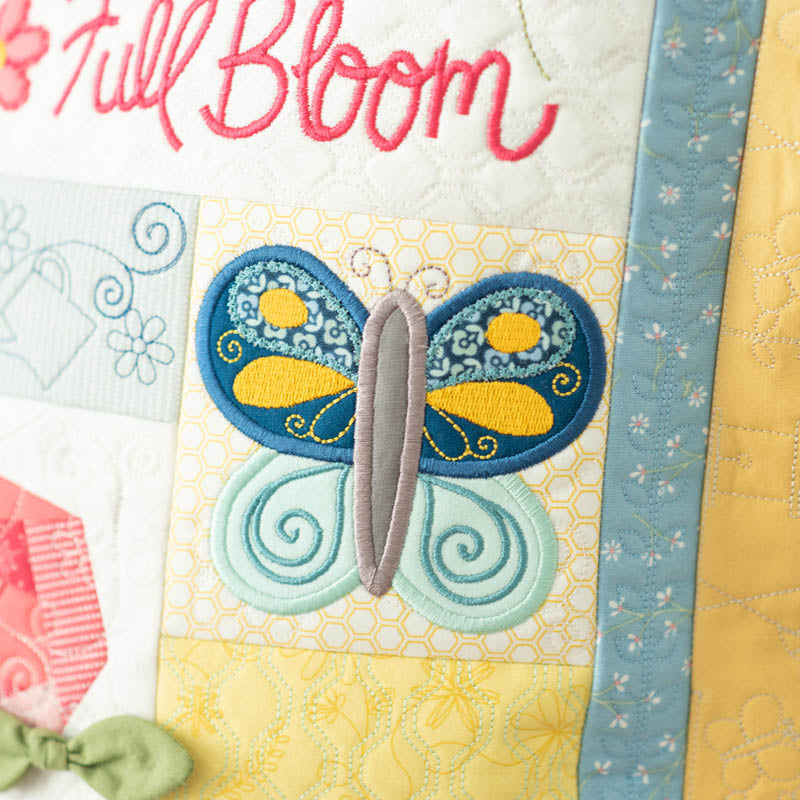 Life is Better in Full Bloom 22 x 22" Pillow