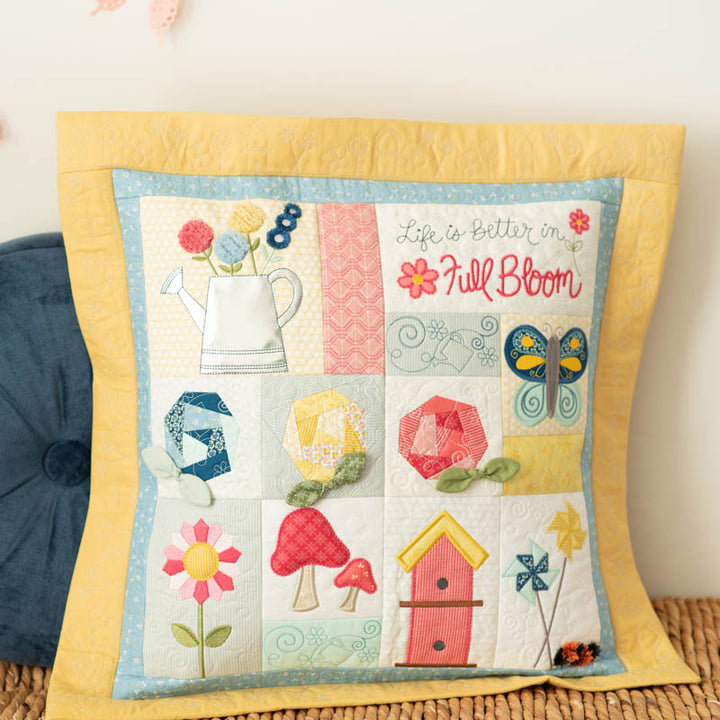 Life is Better in Full Bloom 22 x 22" Pillow