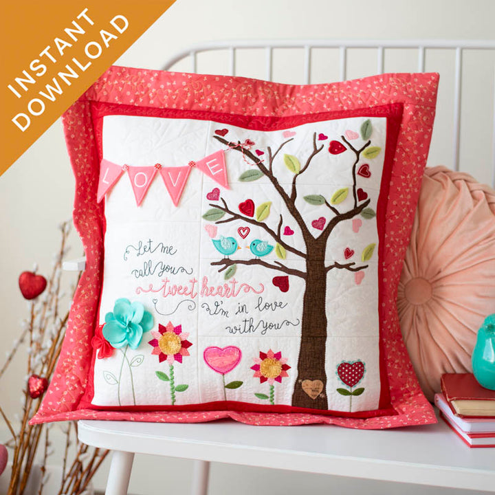 Let Me Call you Tweetheart 22x22" Pillow