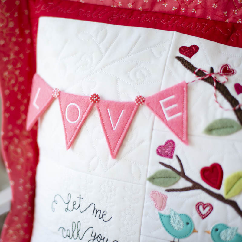 Let Me Call you Tweetheart 22x22" Pillow