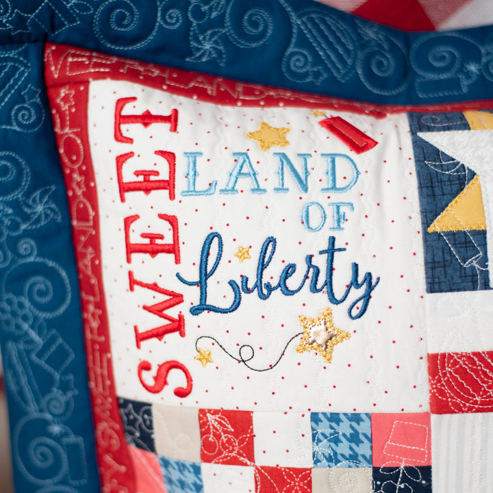 Sweet Land of Liberty 22x22" Pillow