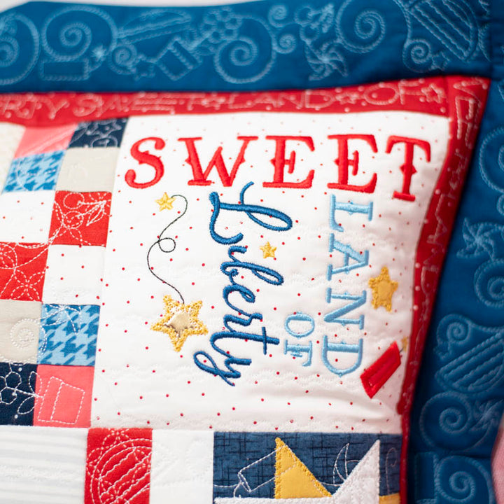 Sweet Land of Liberty 22x22" Pillow