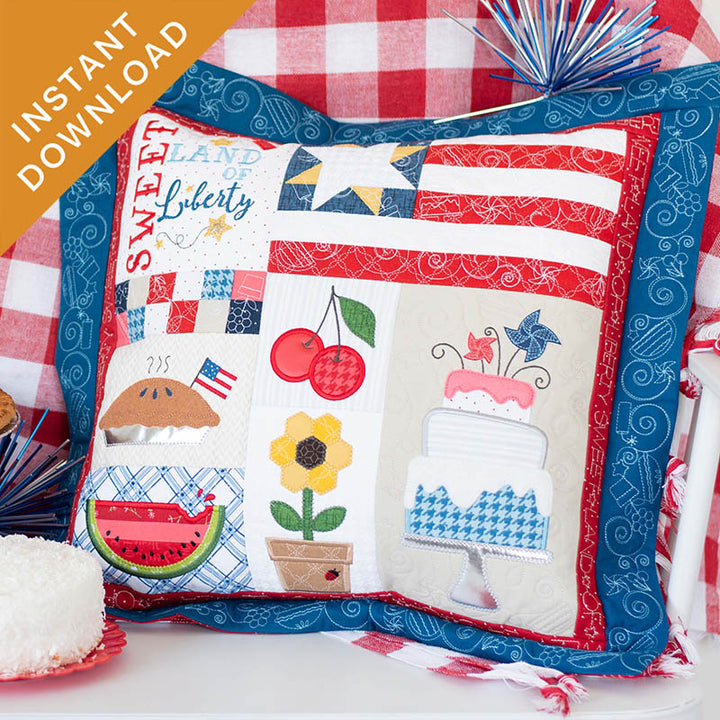 Sweet Land of Liberty 22x22" Pillow