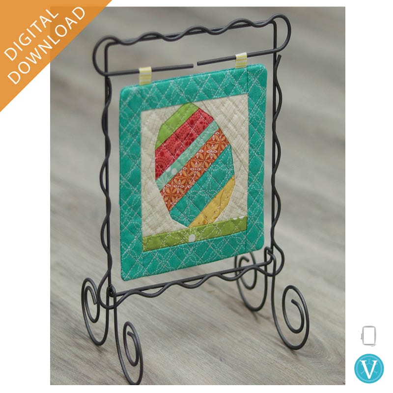 KDVT1054 Machine Embroidery by Number Egg