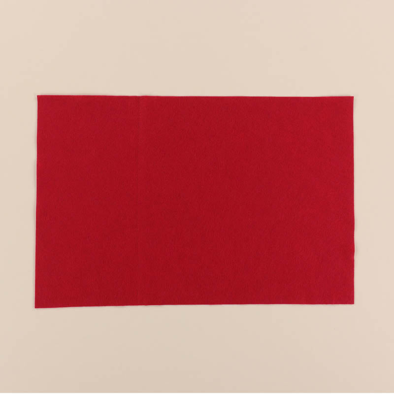 Cranberry Embroidery Felt