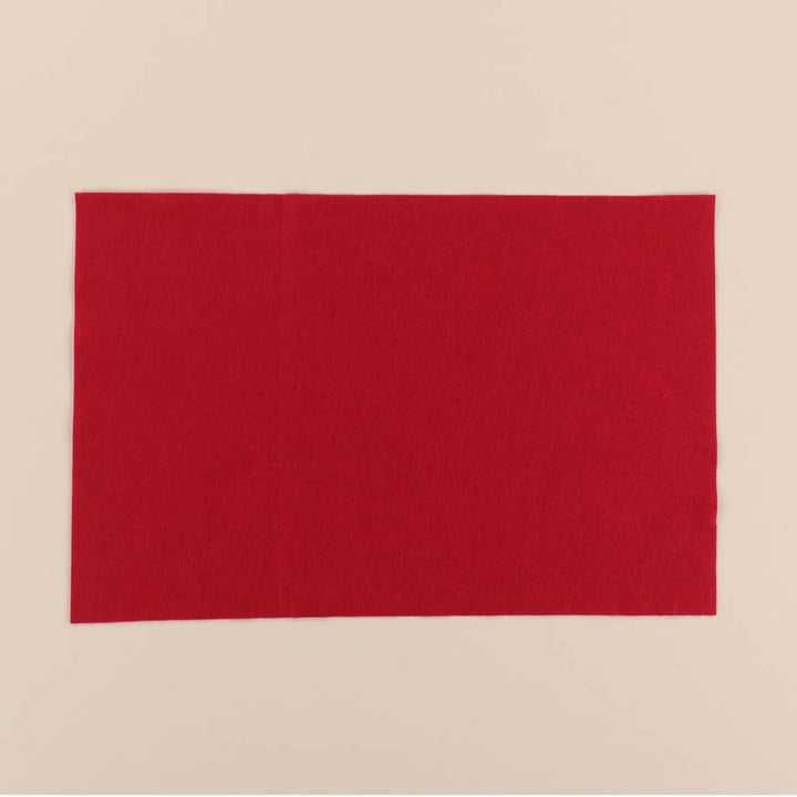 Cranberry Embroidery Felt