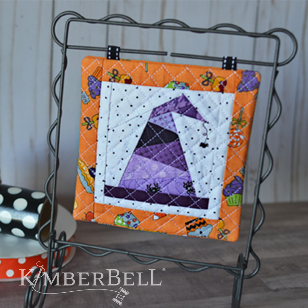 Machine Embroider by Number: Witch Hat