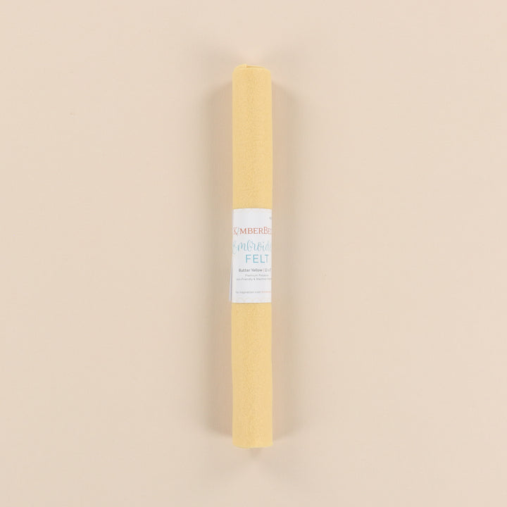 Butter Yellow Felt