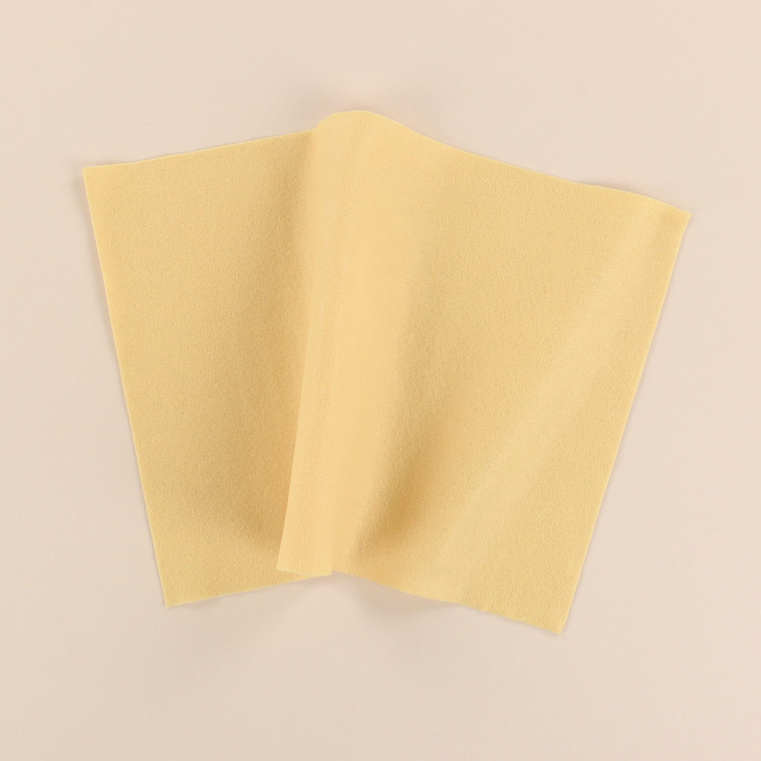 Butter Yellow Felt