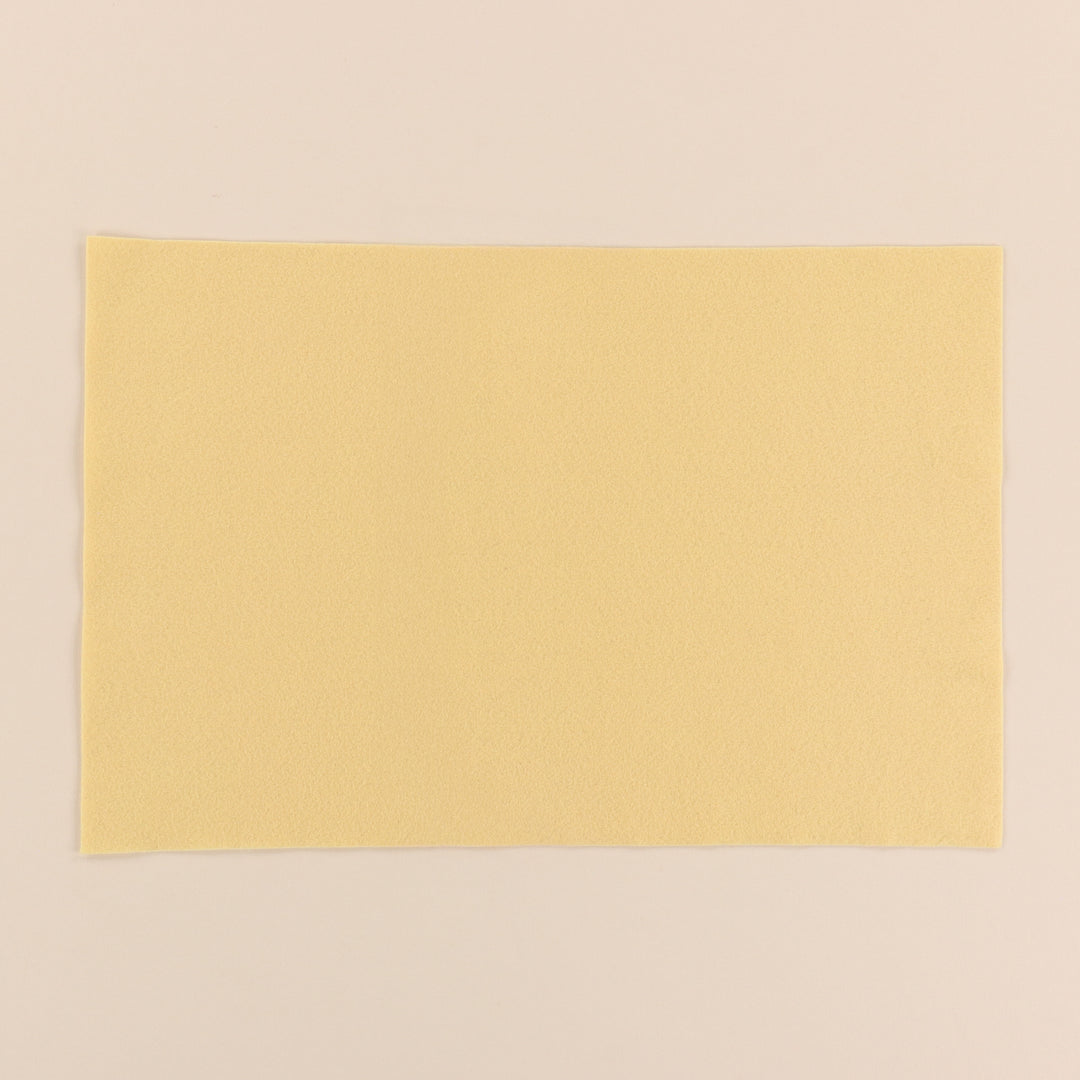 Butter Yellow Felt