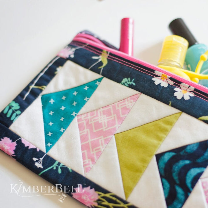 flying to pieces zipper pouches