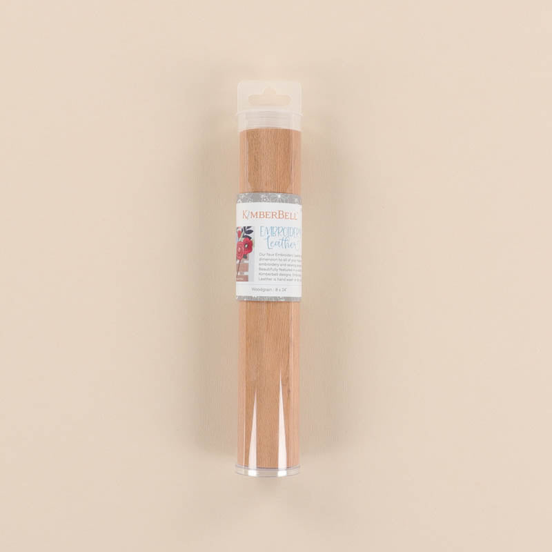 Woodgrain Embroidery Leather