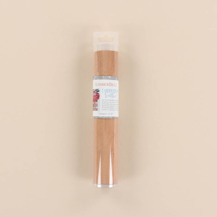 Woodgrain Embroidery Leather