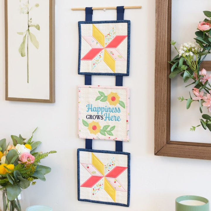 Happiness Grows Wall Hanging (Digital Download)