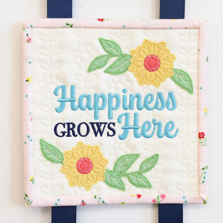 Happiness Grows Wall Hanging (Digital Download)