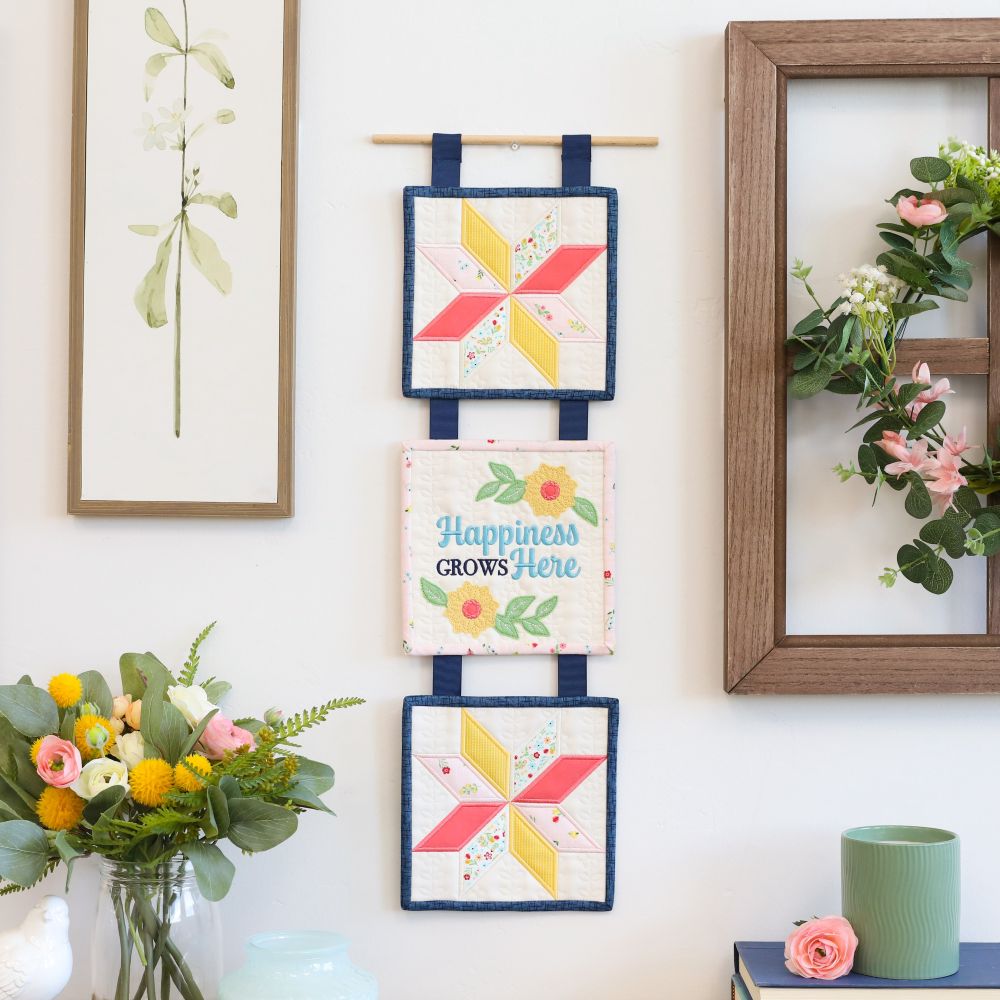 Happiness Grows Wall Hanging (Digital Download)