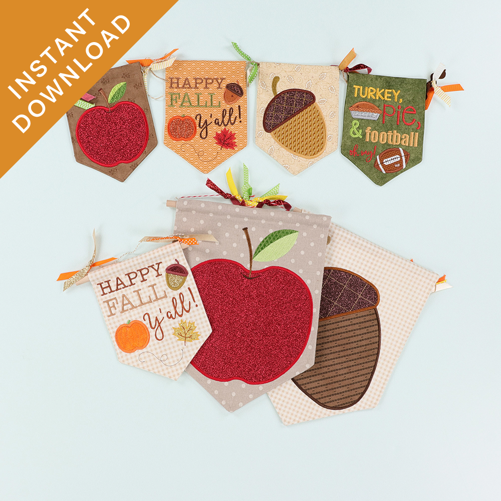 Pennants & Banners: Happy Fall Y'all