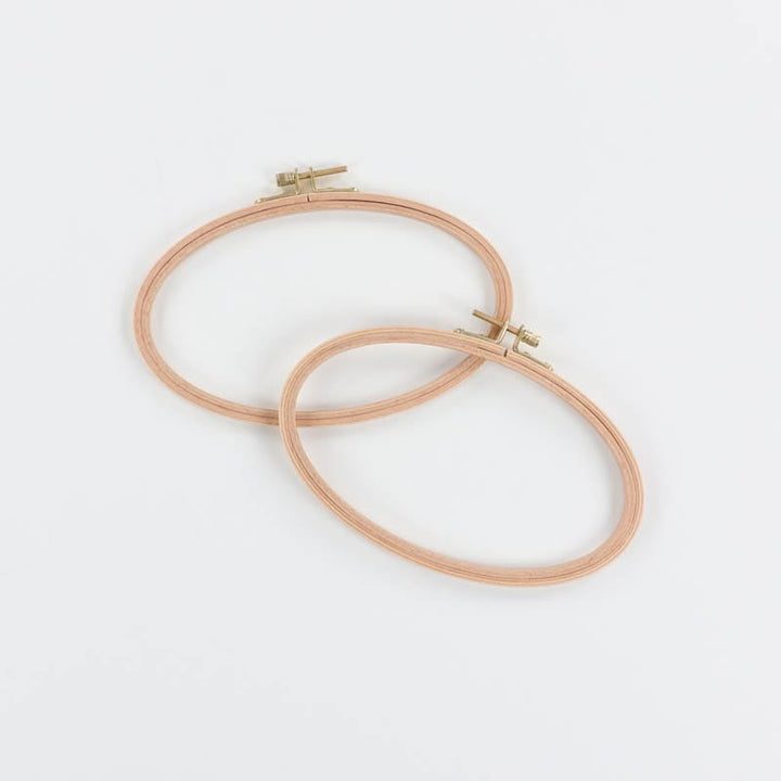 Beechwood Oval Hoops 2-Pack