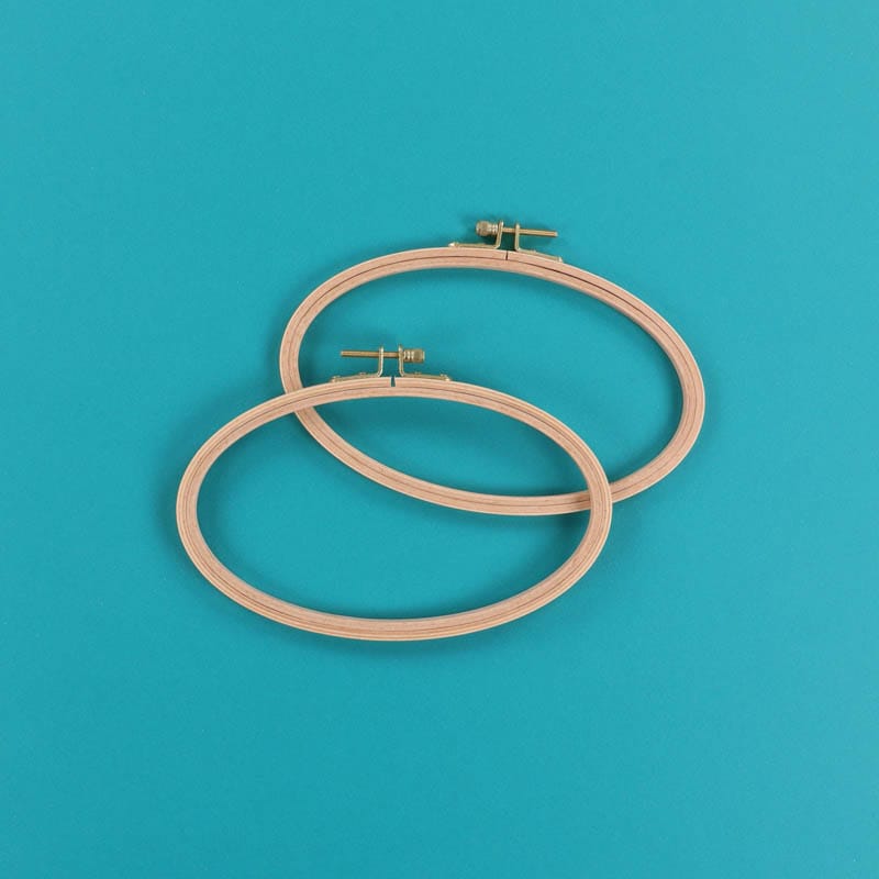 Beechwood Oval Hoops 2-Pack