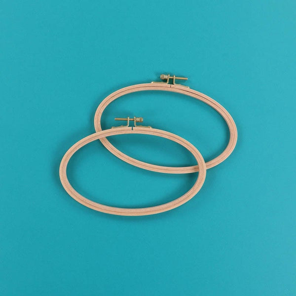 Beechwood Oval Hoops 2-Pack