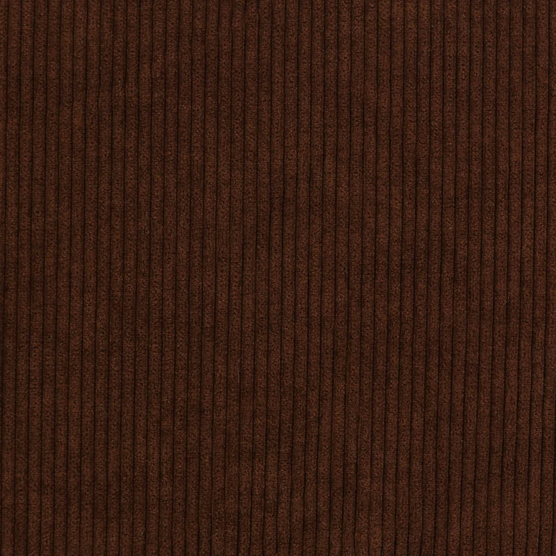 Brown Ribbed Fabric