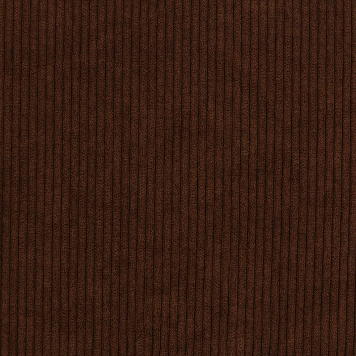 Brown Ribbed Fabric