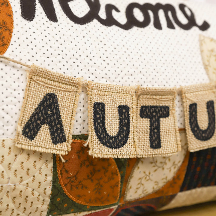 Welcome Autumn Bench Pillow (Digital Download)