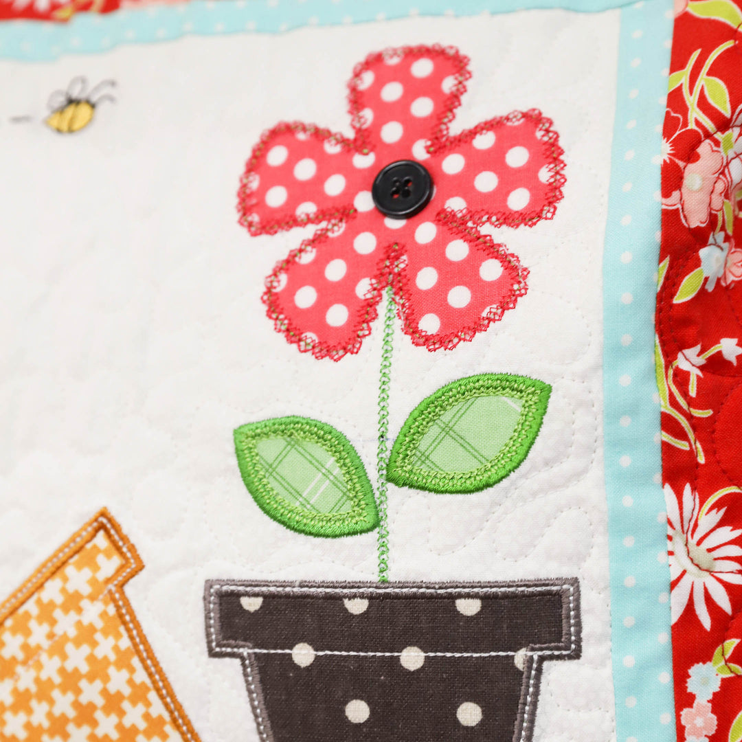 May Flowers Bench Pillow (Digital Download)