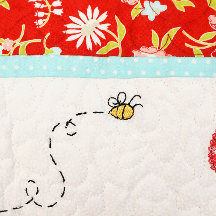 May Flowers Bench Pillow (Digital Download)