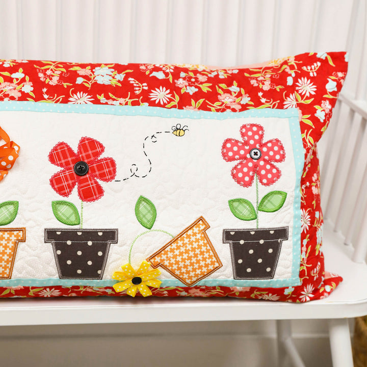 May Flowers Bench Pillow (Digital Download)