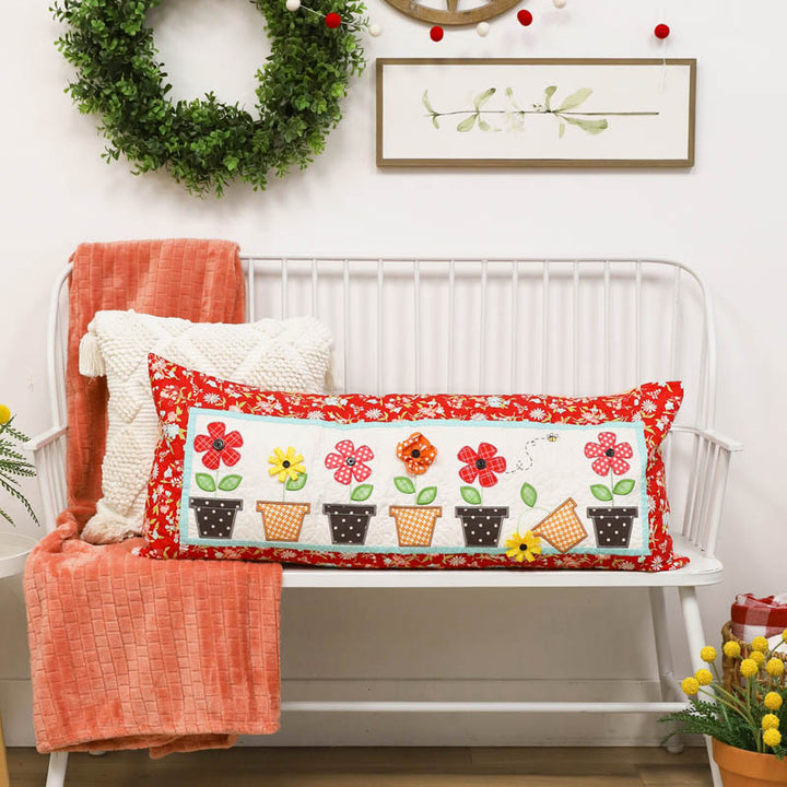 May Flowers Bench Pillow (Digital Download)