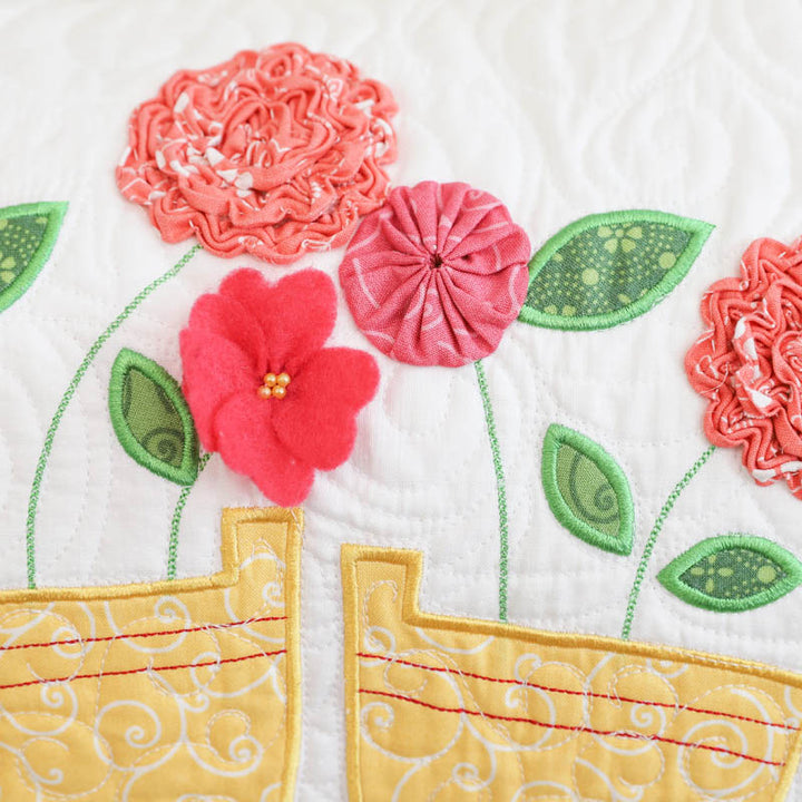 Welcome Spring Bench Pillow (Digital Download)