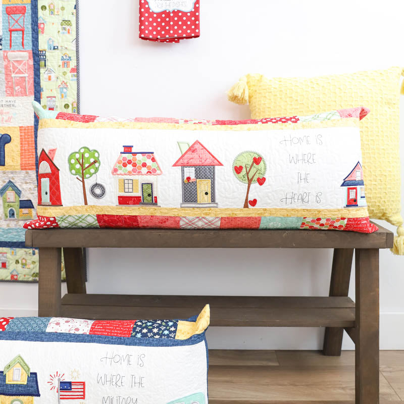 Make Yourself At Home Quilt, Machine Embroidery Pattern