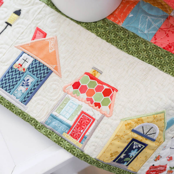 Make Yourself At Home Quilt, Machine Embroidery Pattern