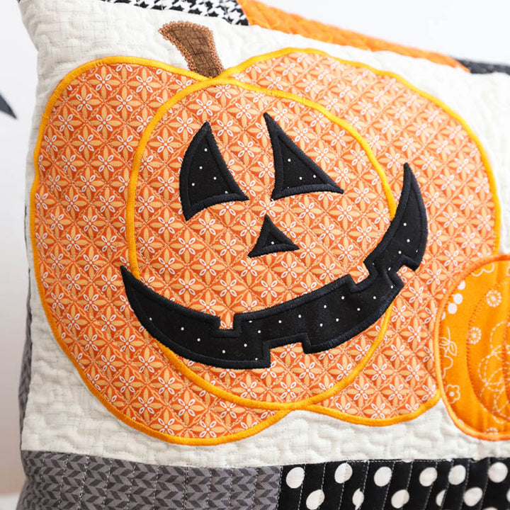 Halloween Boo Bench Pillow (Digital Download)