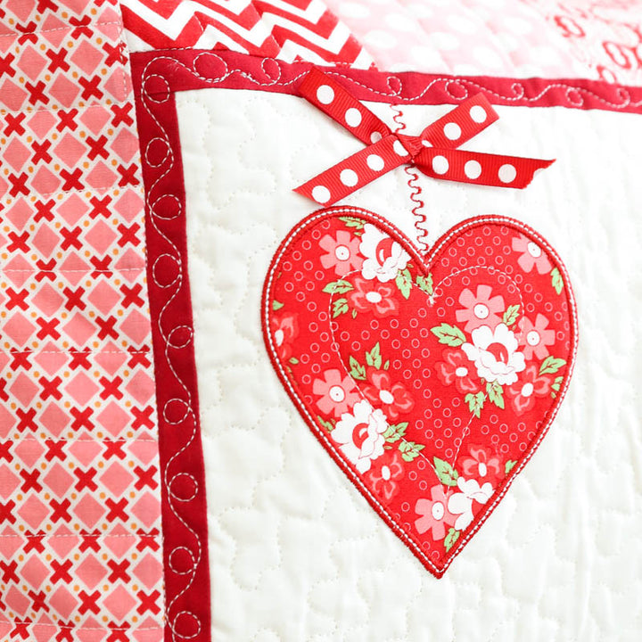 Be My Valentine Bench Pillow (Digital Download)