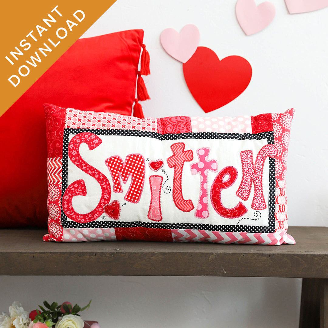 Smitten Pillow (Digital Download)