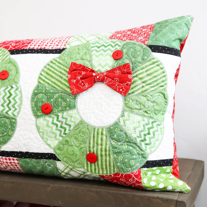 Deck the Halls Bench Pillow (Digital Download)