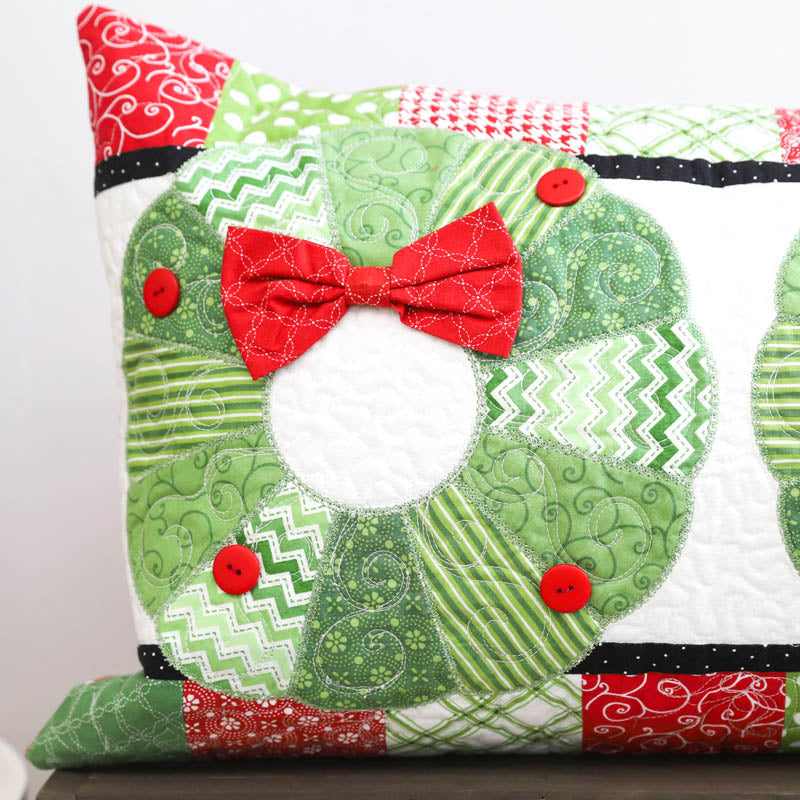 Deck the Halls Bench Pillow (Digital Download)