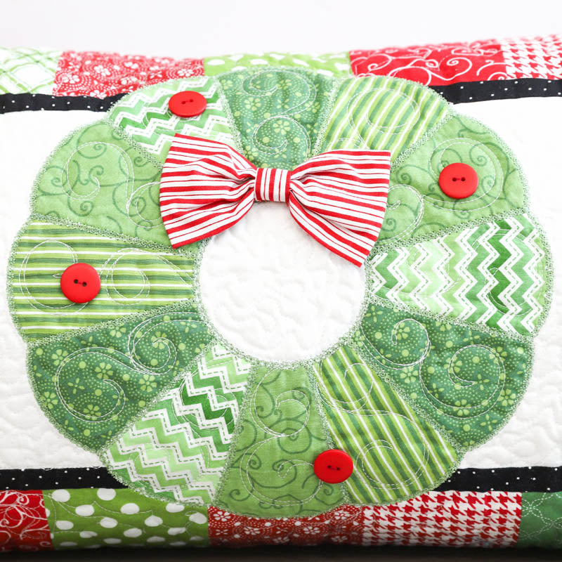 Deck the Halls Bench Pillow (Digital Download)