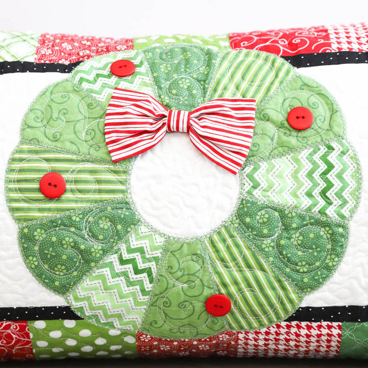 Deck the Halls Bench Pillow (Digital Download)