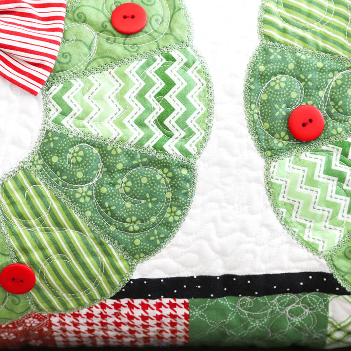 Deck the Halls Bench Pillow (Digital Download)