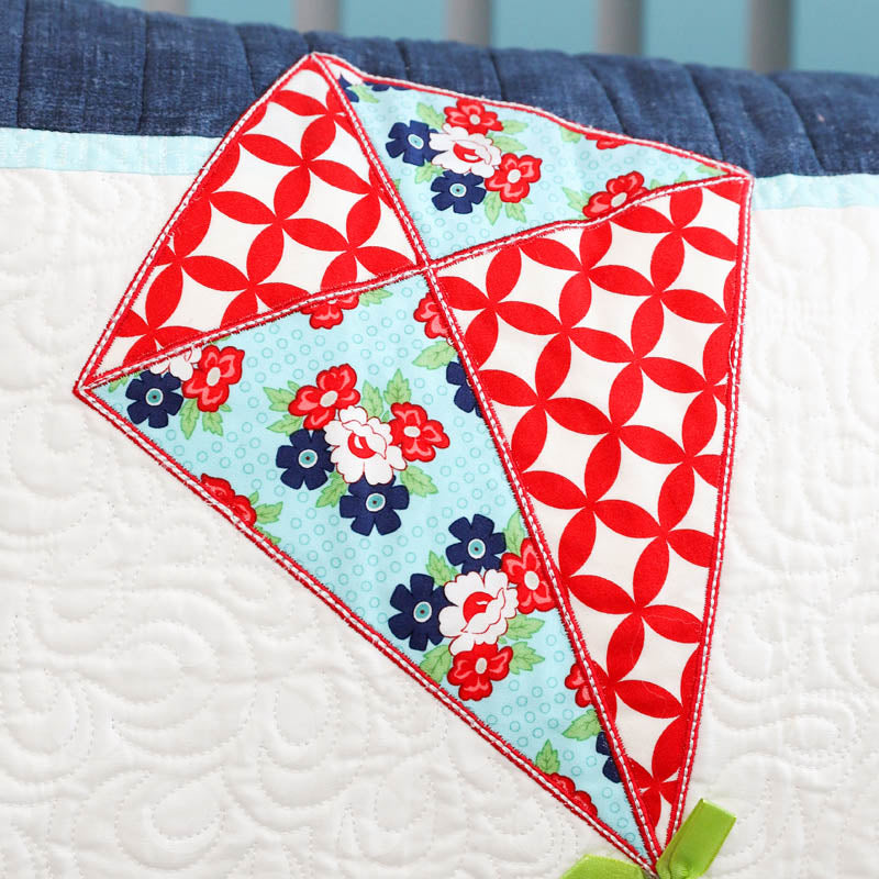 Let's Go Fly A Kite Bench Pillow